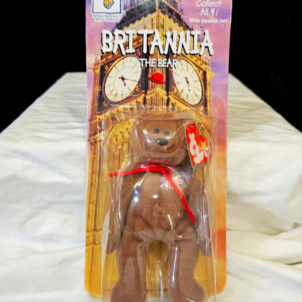 Britania Beanie Baby Bear